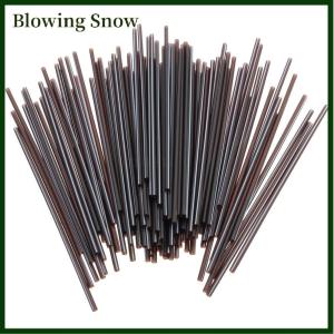 Blowing 100X Black Plastic Mini Cocktail Straws For Celebration Drinks Party Supplies