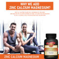 Zinc Calcium Magnesium Supplements, Immune & Supporting Bone Health, Promote neurological health,Vitamin Capsules. 