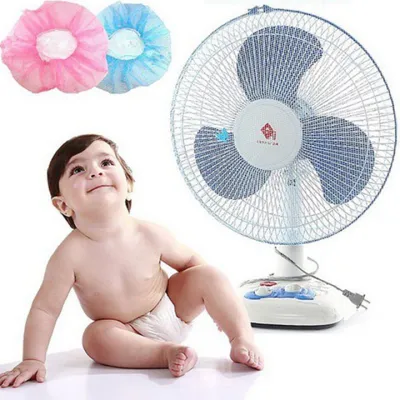 TRÙM LƯỚI BỌC QUẠT AN TOÀN CHO BÉ