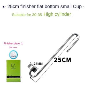 BENGPEN 304 Stainless Steel Fish Tank CO2 Diffuser High Dissolving Rate Easy to Use Aquarium Oxygen Diffuser Creat Rich CO2 U-shaped Carbon Dioxide  System Fish Tank