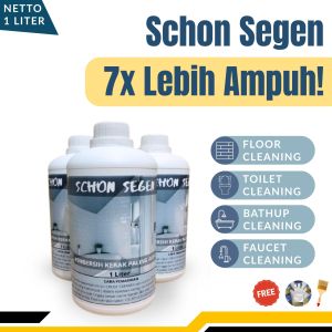 SCHON SEGEN CRUST CLEANER PEMBERSIH SEGALA JENIS KERAK MEMBANDEL SUPER AMPUH 1L