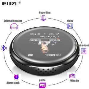 Arrival Original RUIZU M1 Sport Bluetooth MP3 Player 8gb/ 16GB with Screen Support FMRecordingE-BookClockPedometer