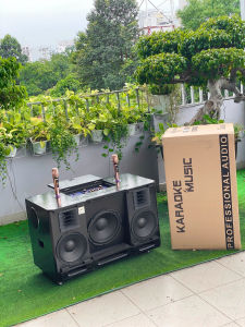 Loa Kéo Karaoke MTMAX Q8 - công suất 1100W 2 Bass 25 + Thêm sub Sub 30 Kèm 2 Micro UHF Quẩy Sân Vườn Sảnh Tiệc Gia Đình