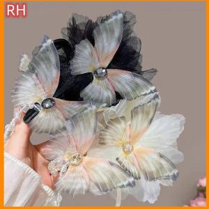 🔥🔥🔥ranghe กิ๊บติดผมปลาฉลามประดับเพชรรูปผีเสื้อเครื่องประดับผมสไตล์เกาหลี