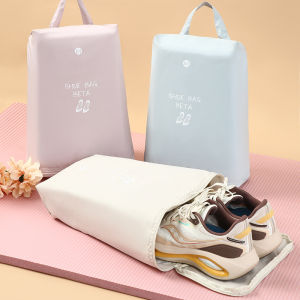 Portable Travel Shoe Bag Waterproof Dust Moisture Proof Sports Gym Sneaker Storage Pouch Handbag for Outdoor Trip Luggage Organizer