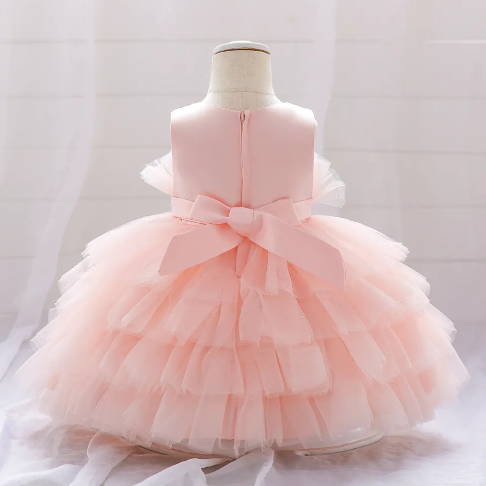 Váy bé gái 6 Tháng - 3 Tuổi Kiểu Công Chúa Thời Trang Mùa Hè Đầm Màu Tím  Trơn Tay Phồng Dễ Thương Cho Bé Gái Trẻ em sơ sinh | Lazada.vn