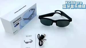 Wholesale XG88Pro Smart Bluetooth Earphones Glasses Binaural Open Ear Wireless Stereo Bluetooth Earphones Sports A