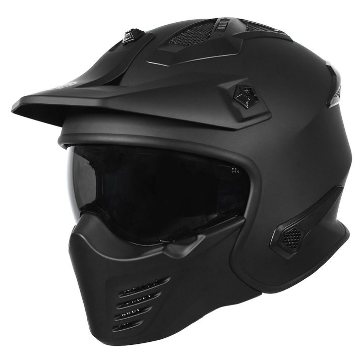 RYO Motorcycle Full Face Helmet RX 1 FS 726 Mono Abs Material Jet Helmet Removable Chin Bar Helmet Ece 22.05 Approved Helmet Lazada Lazada PH
