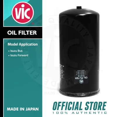 VIC Oil Filter C-511A for Isuzu 6SA1/6RB2/EX220-2 Isuzu Caterpillar 245B