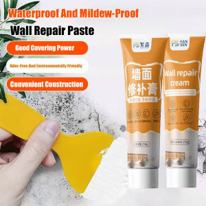 Wall Repair Paste White Wall Patch Compound for Interior Walls Waterproof and Moisture Proof Spackling Putty Wall Patch Compound Home Waterproof Spackling Paste