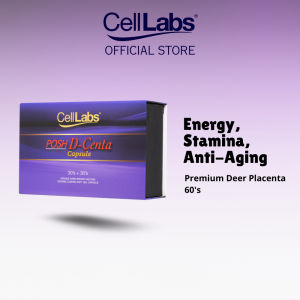 Ready stock 🇲 🇾 CellLabs POSH D-Centa Deer Placenta (30s + 30s) EXP 12/2026