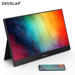 2021ใหม่แอลซีดีแบบพกพาหน้าจอแบบ HD 15.6 Usb Type C HDMI สำหรับแล็ปท็อปโทรศัพท์Xboxสวิทช์และ PS4แอลซีดีแบบพกพาหน้าจอเกม