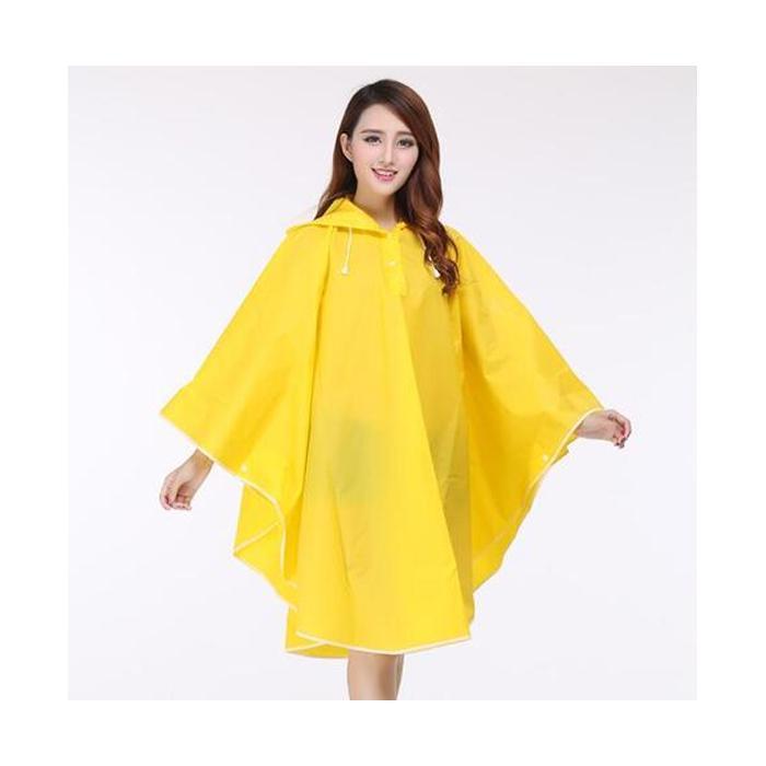 Yellow Raincoat Poncho Yellow Raincoat Adult Poncho Yellow