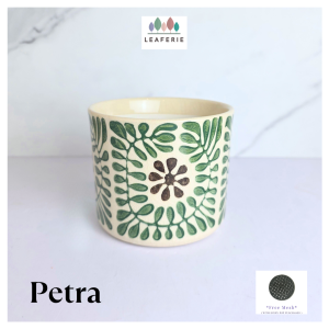 The Leaferie Petrax plant pots Ceramic flowerpot flowerpots flower pot planter planters