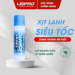 Xịt lạnh giảm đau siêu tốc thảo dược LIGPRO Sơ cứu thể thao chấn thương 200ml Hiệu quả trong thi đấu và luyện tập