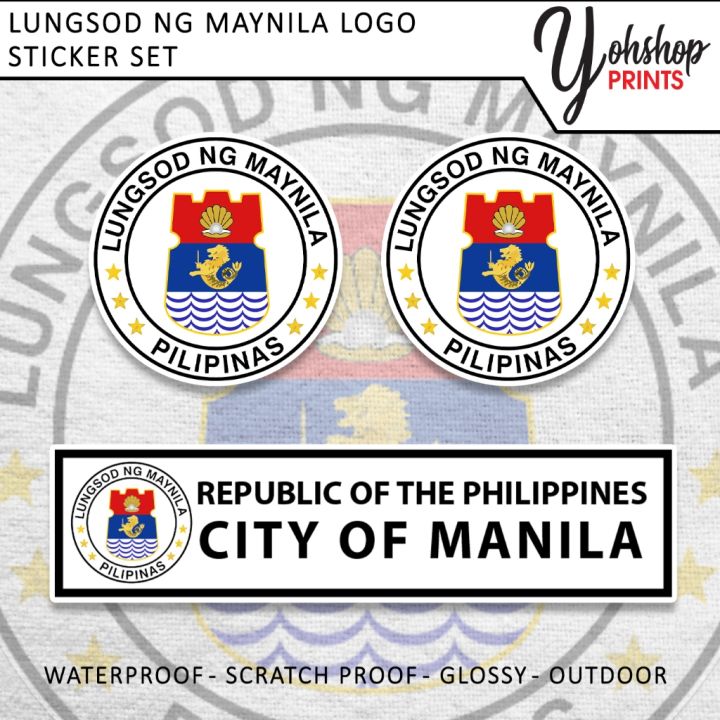 City Logos | Car Decal University Logo | Lungsod ng Maynila | City of ...