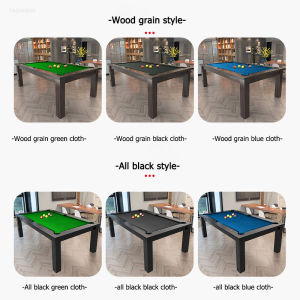 meja pool 3 in 1 Billiard table home  pool table multifunctional snooker table American 9 Ball
