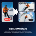 Insta360 X5 - Waterproof 8K 360° Action Camera, Leading Low Light, Invisible Selfie Stick Effect, Rugged and Replaceable Lens, 3-Hour Battery, Built-in Wind Guard, Stabilization, Triple AI Chip Design. 