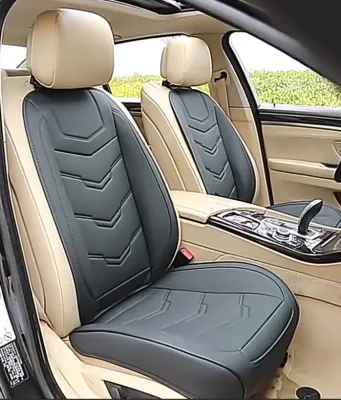 SEAMETAL 5D Car Seat Cover PU Leather Auto Seat Cushion Four Seasons Universal Five Seats Covers Cushions Set Protector