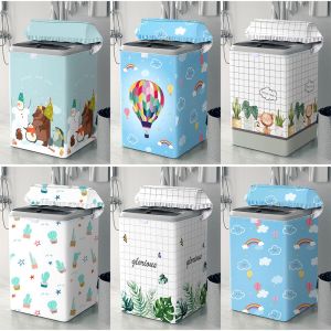 [SG Stock] Waterproof Top Load Washing Machine Cover Sunproof Top Open Zipper Protector