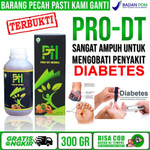 Obat Diabetes Paling Ampuh Gula Darah Kencing Manis Gula Basah Diabetes Kering Penurun Gula Darah PRO DT HERBA