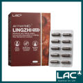 LAC ACTIVATED Lingzhi Plus 100% Cracked Spores Powder Plus Concentrate 60 vegicaps - Immune Booster (Best by: October 2027). 