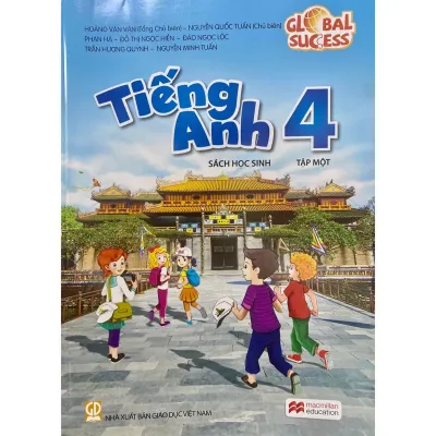 Sách -Tiếng Anh 4 tập 1 -Sách Học Sinh-Global Success