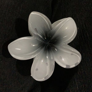 Korean New Shark Clip Womens Multifunctional Flower Ladies Hair Pin High-Grade Gradient Hair Claw 鲨鱼夹