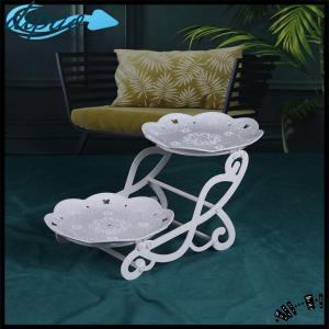 【dipao】 1PC Nordic Dessert Rack Plastic Material Party Dessert Table Decoration Food Fruit Plate White Birthday Party Cake Stand