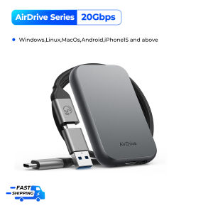 ORICO 2000MB/S AirDrive Premium Portable SSD 1TB/2TB Zinc Alloy PSSD 11mm Expanding Storage for MacBook Air