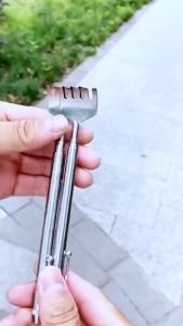 Back Massage Tools Stainless Steel Telescopic Scratcher Relaxation Retractable portable scratcher back massage