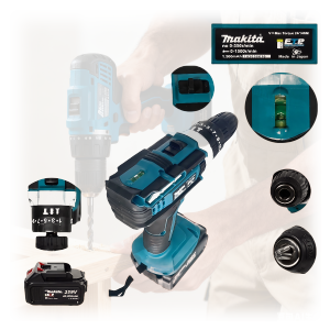 Makita Brushless Cordless Drill – Compact 13mm Perfect for Heavy-Duty Drilling & Home Repairs