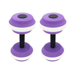 Foams Pool Fitness Weights Pool Exercise Equipment with Padded Grip for Water Aerobics Aquatic Dumbbells Water Weight