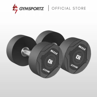 Bullz Urethane Round Dumbbell Set A (1KG to 10KG)