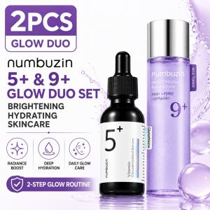 Numbuzin No. 9 Toner 150ML & No.5+ Vitamin Concentrated Serum 30ml