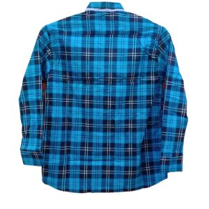 Kemeja Lengan Panjang Anak Laki Laki Pria Remaja Fashion Bahan Katun Strecth Adem Melar Motif Bermotif Polos Kotak Kotak Murah Umur Usia TK SD SMP SMA 9 10 11 12 Tahun-UMMIBUSANA1903021824