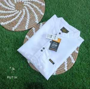 Baju Koko Kurta Pakistan Lengan Pendek Pria Terbaru 2025 Kemeja Muslim Buat Lebaran