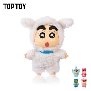 TOPTOY x CRAYON SHINCHAN Play Party Series Blind Box ของเล่นฟิกเกอร์ ของขวัญวันเกิด