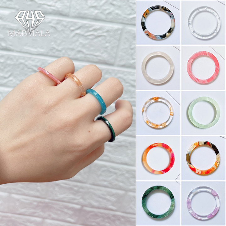 Acrylic rings store korean