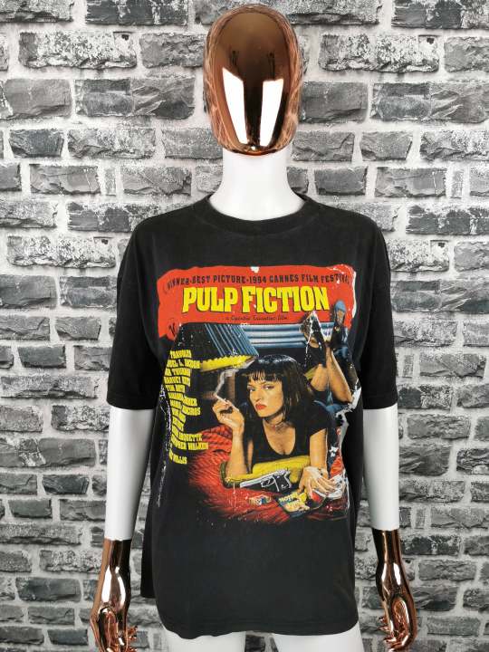 【送料タダ】Pulp Fiction 映画　tee vintage PULP FICTION トップス