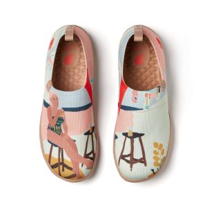UIN Toledo I Womens Travel Shoes Slip On Casual Loafers Lightweight Fashion Sneaker-Free as a Bird
