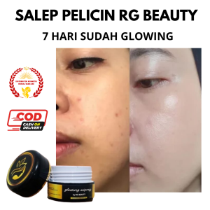 RG Beauty Salep Pelicin Wajah Express Glowing - Penghilang Flek & Jerawat Pelembab Kulit Normal & Kombinasi