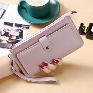 iFASHION 1115 Women Perfect 3 Fold 12 Card Holder Long Purses Card Coin Wallet Wanita Dompet Panjang Zip Zipper