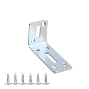 4pcs Plat Siku L 40*80mm Stainless Steel / Siku Penyangga Rak / Hambalan Shelf Bracket