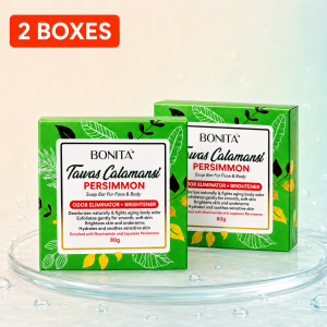 Buy 1 Take 1 BONITA Tawas Calamansi Persimmon Soap Odor Eliminator Whitening Soap Super Effective Natural Deodorant With Niacinamide Bath Soap Moisturizer Brightening Deodorize Antibacterial Body Odor Solution Skin Repair 80g