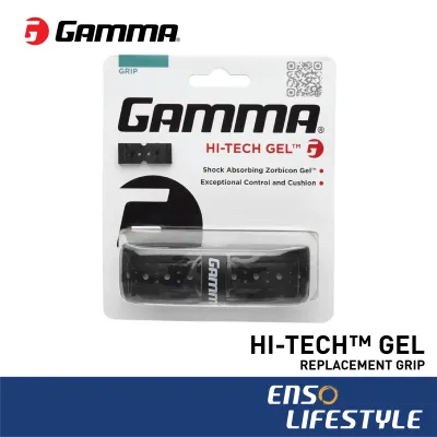 GAMMA Racket Over Grip - Hi-Tech Gel (Tennis / Padel / Pickleball / Squash / Badminton)