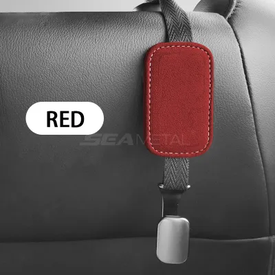 SEAMETAL 20KG Fur Car Seat Back Hook Hanger Car Rear Seat Chair Hooks Auto Interior Accessories