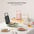 Simplus Sandwich Maker Breakfast Maker Bread Toaster Maker Household Panini Maker Burger Maker. 