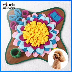 【DUDU Pet】 Snuffle Mat Pet Dog Feeding Mat Durable Interactive Dog Toys Encourages Natural Foraging Skills