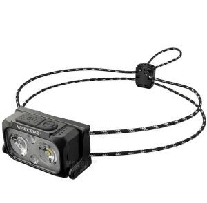 พร้อมส่ง Nitecore โคมไฟ NU21 น้ำหนักเบาพิเศษลำแสงคู่สามดวง360ลูเมน USB-C ไฟฉายแสงสีแดงสีขาวแบบชาร์จไฟได้